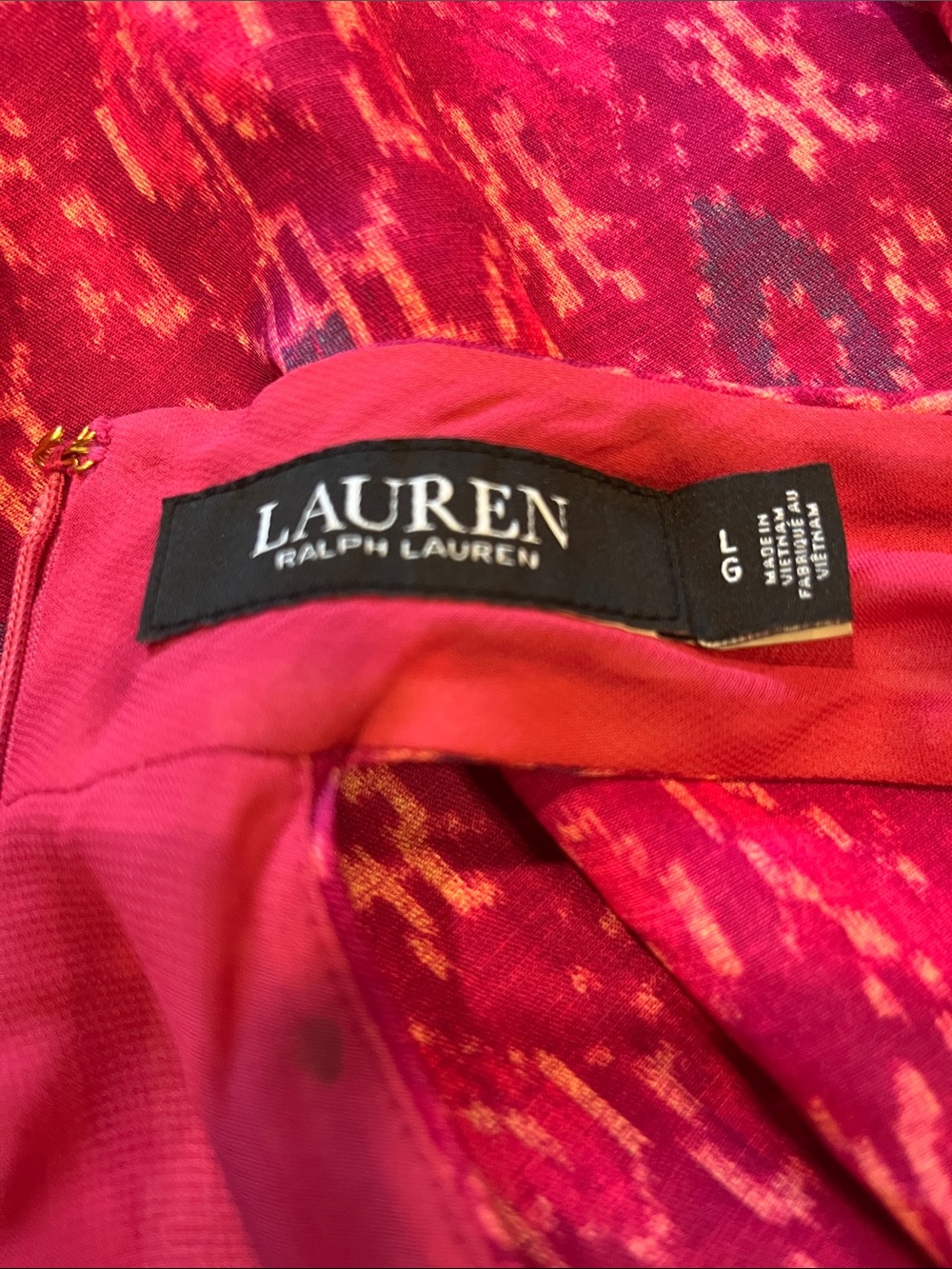 Lauren Ralph Lauren Shantung Halter Blouse - Picture 10 of 11